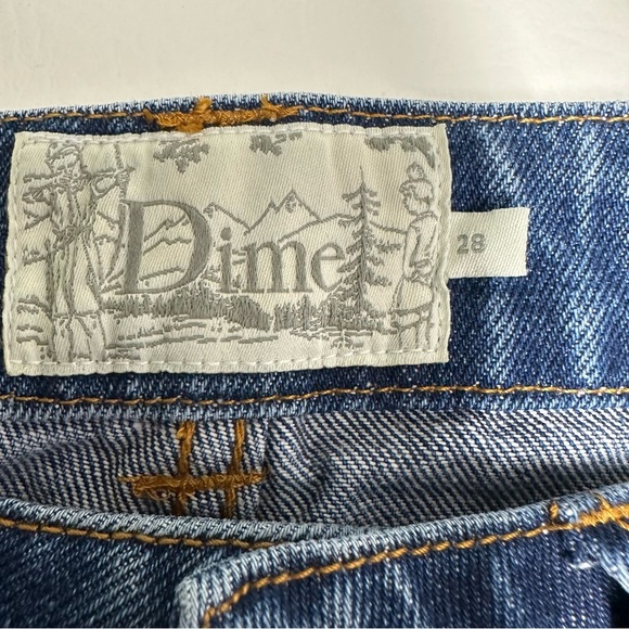 Dime Relaxed fit Skate Jeans | size 28 NWT - Picture 6 of 9